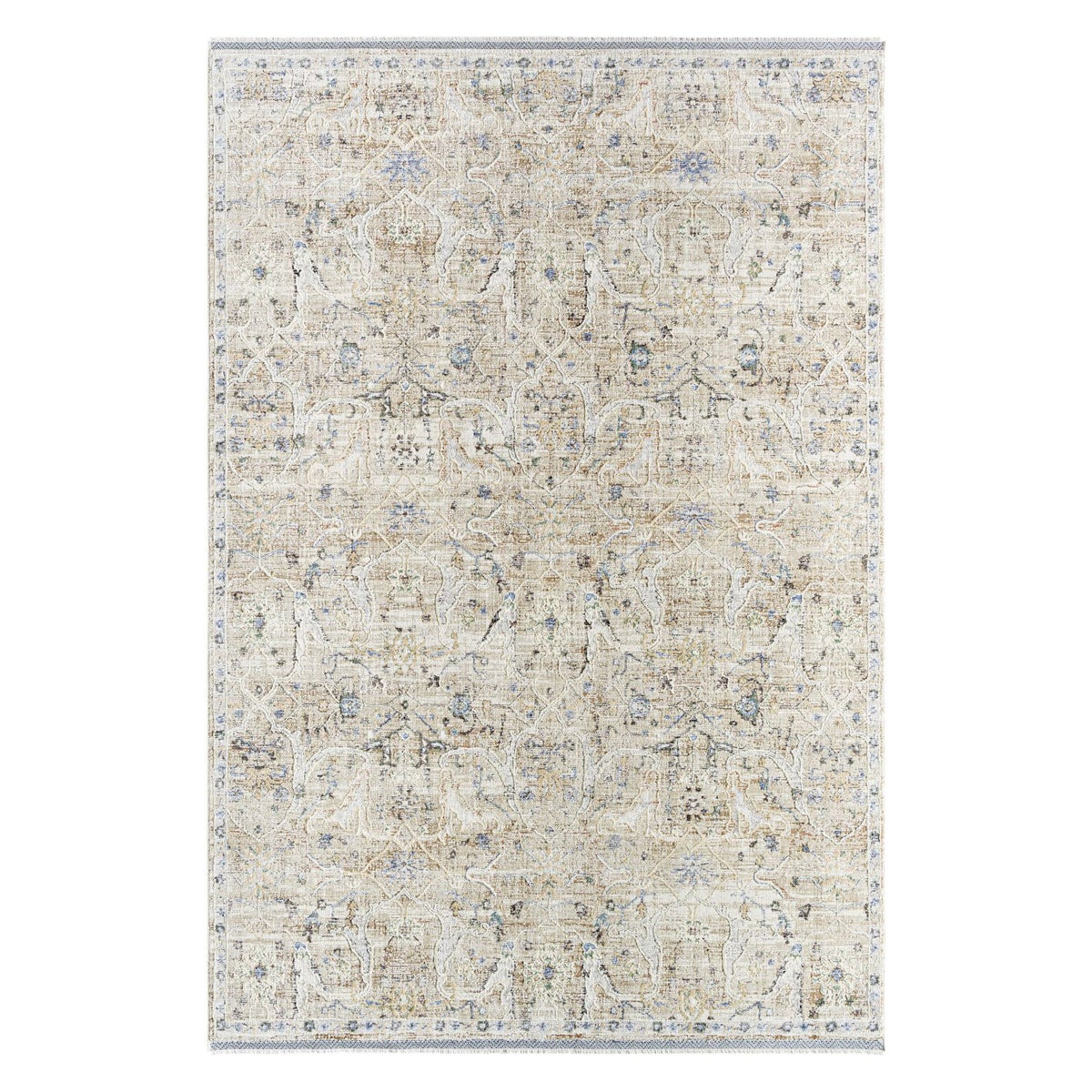 Peighton Area Rug Collection, Tan, Rug Size: 6 ft. 6 in. x 9 ft