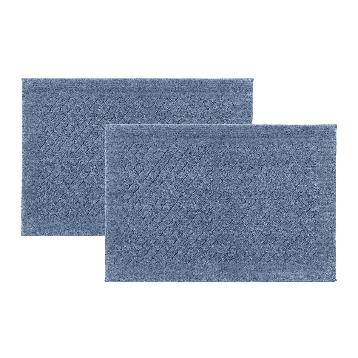 NEW - Charisma Drylon Diamond Bath Rugs, 2-pack