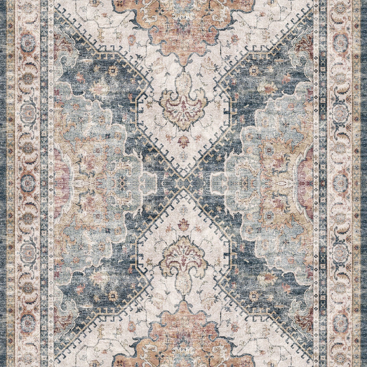 Wyatt & Ash Washable Runner, Geraldine - Retail $25