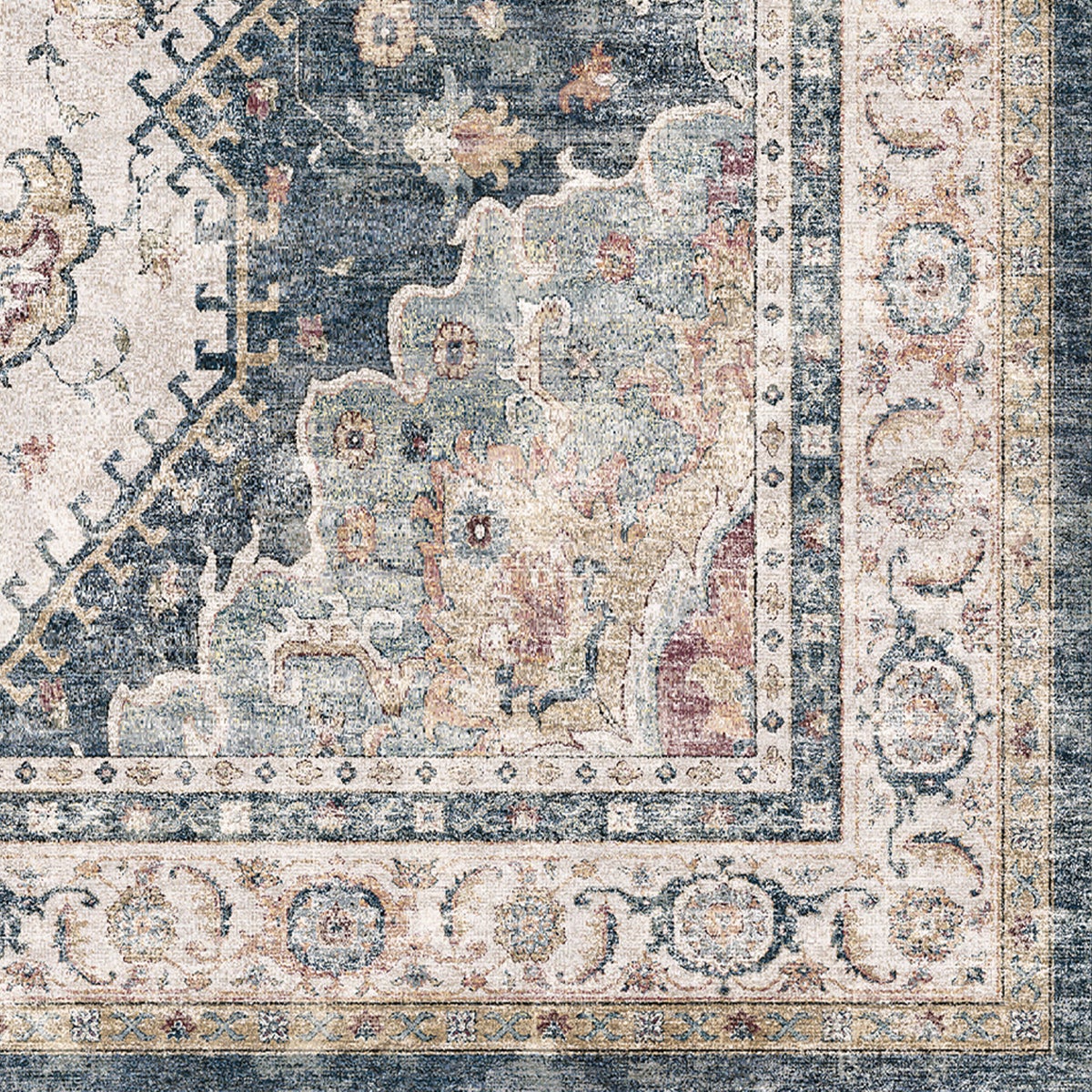 Wyatt & Ash Washable Runner, Geraldine - Retail $25