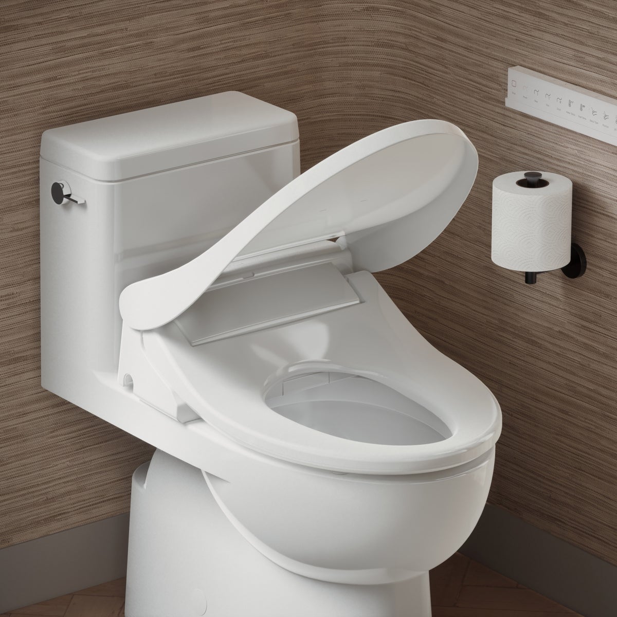 NEW - Kohler PureWash E875 Bidet Toilet Seat with Remote Control