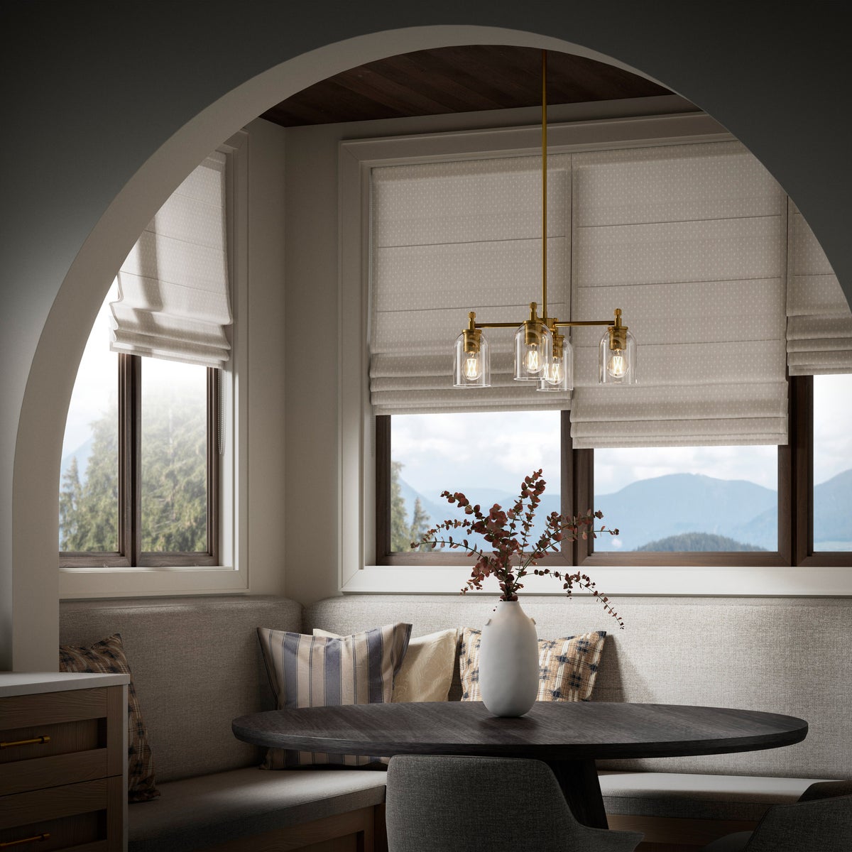 Kohler Orime Gold 20" Adjustable Chandelier