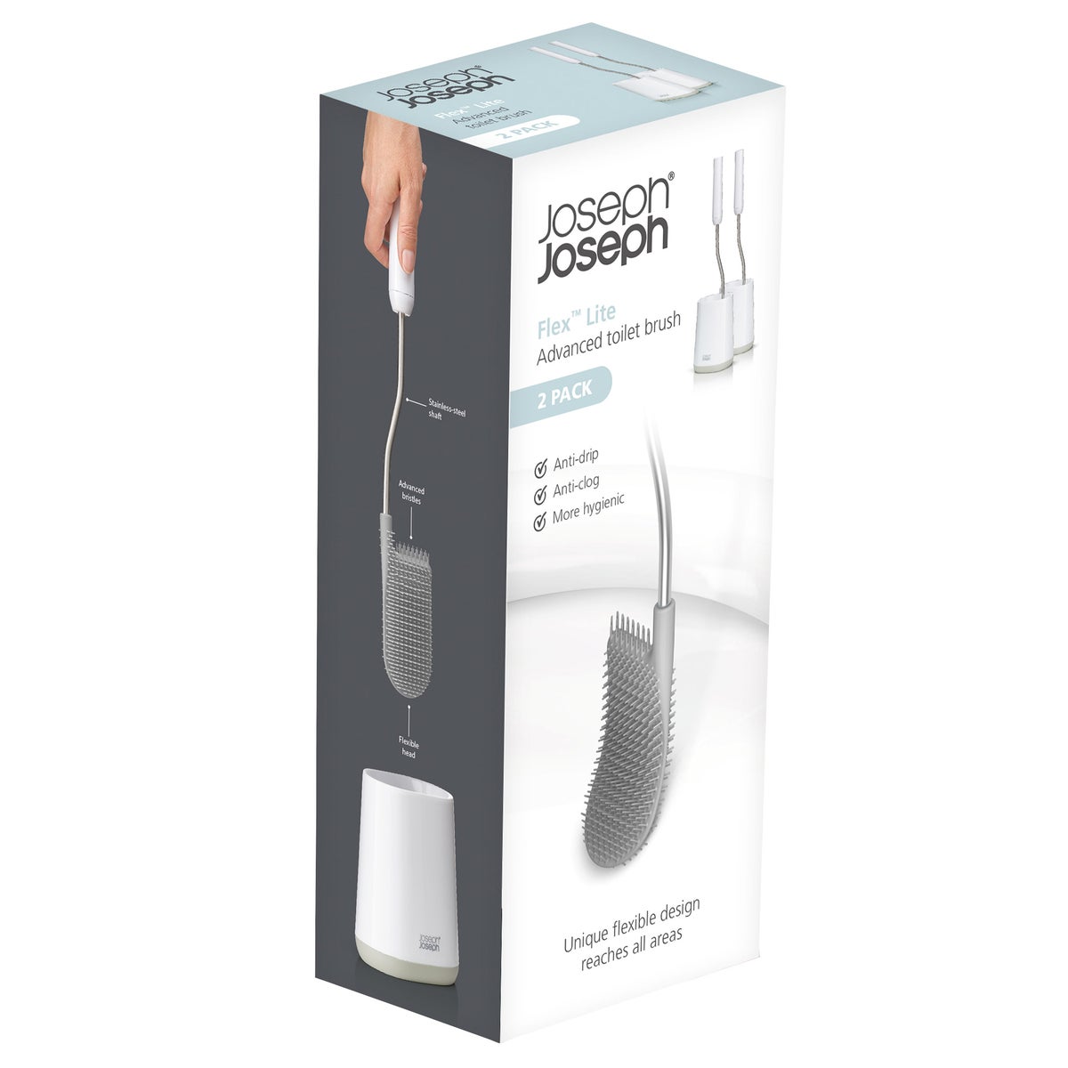 Joseph Joseph Toilet Brush Set, 2 Pack