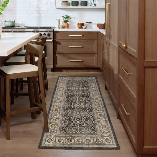 Ruggable Flatwoven Washable Alessia Runner Rug, 2'6" x 7'