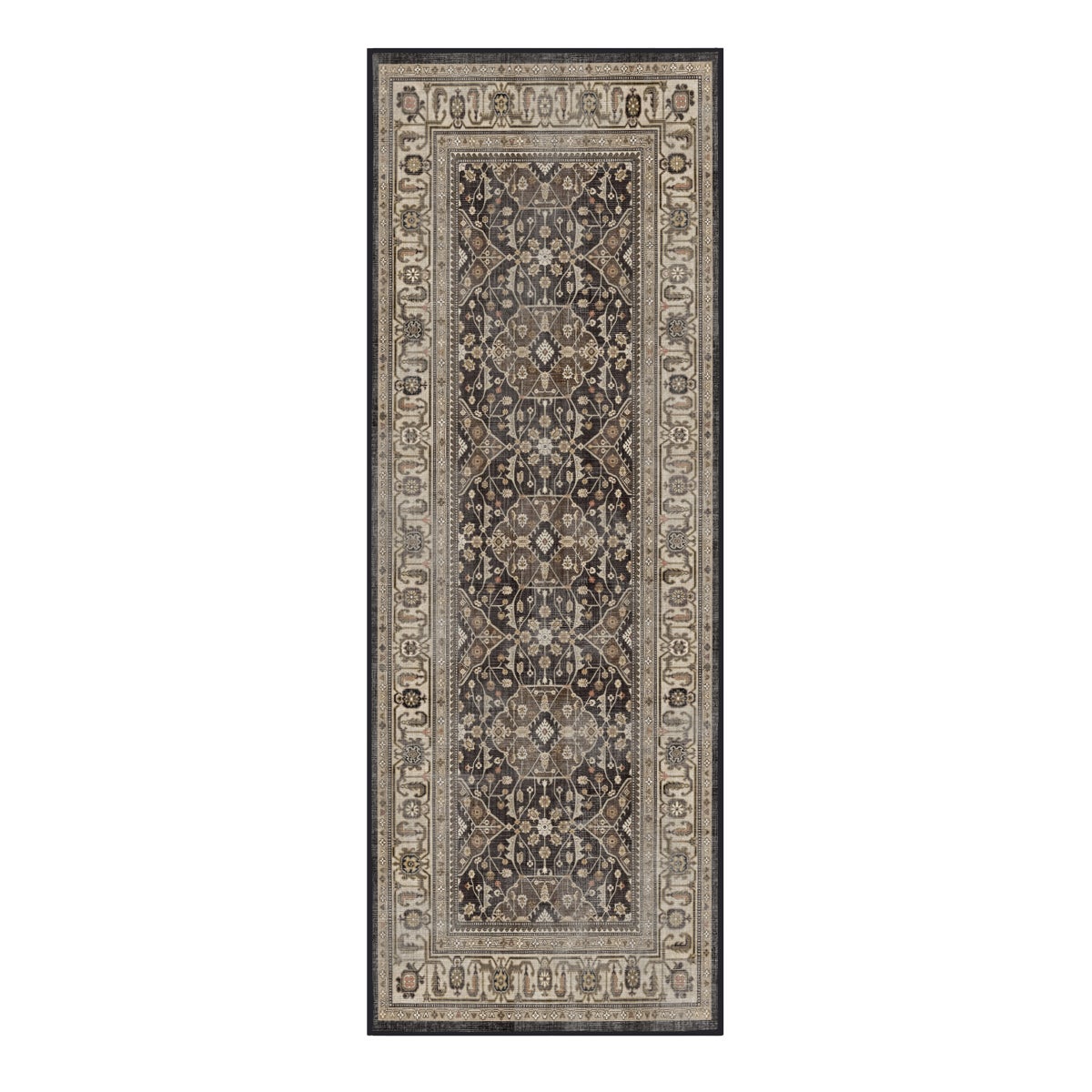 Ruggable Flatwoven Washable Alessia Runner Rug, 2'6" x 7'