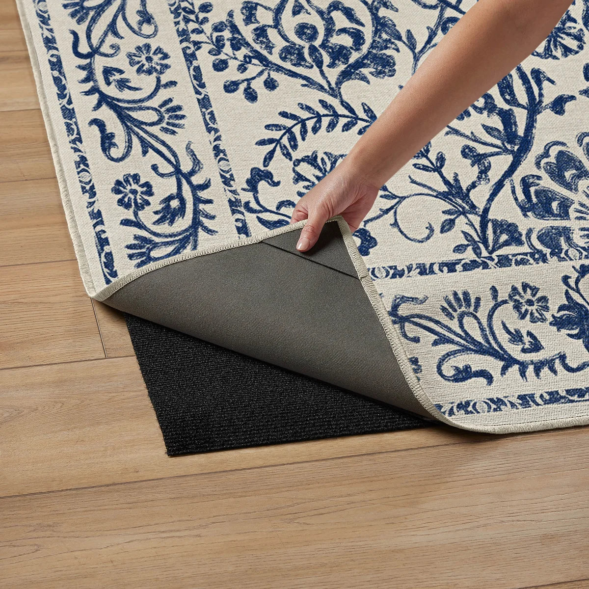 Ruggable Flatwoven Washable Delphina Runner Rug, 3 ft x7 ft- Retail $119