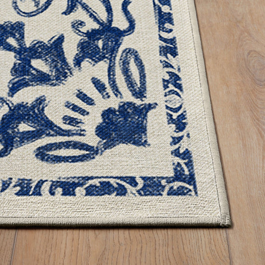 Ruggable Flatwoven Washable Area Delphina Rug, 8’ x 10’ - Retail $330