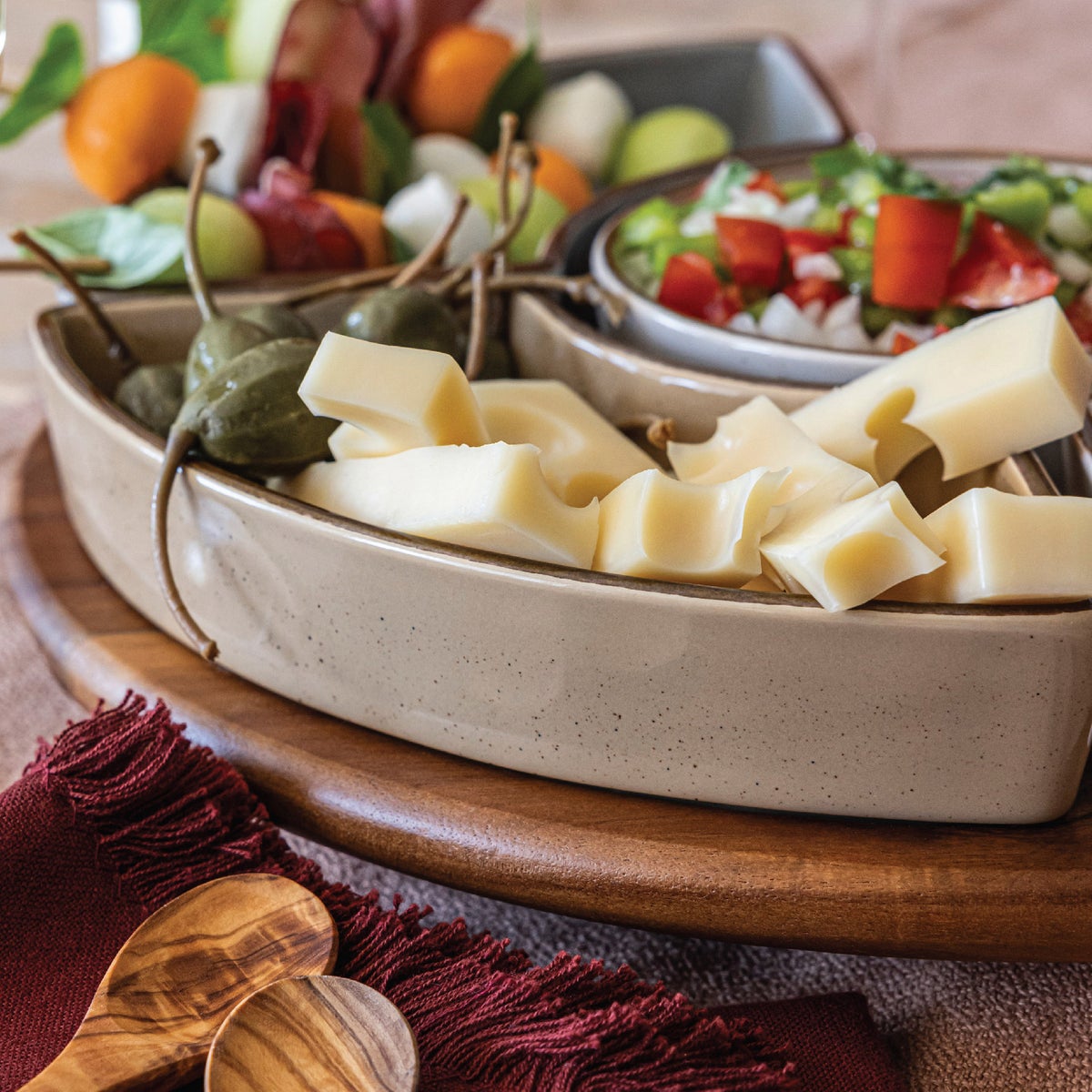 over&back Options Lazy Susan, 6-piece – PDX Deals