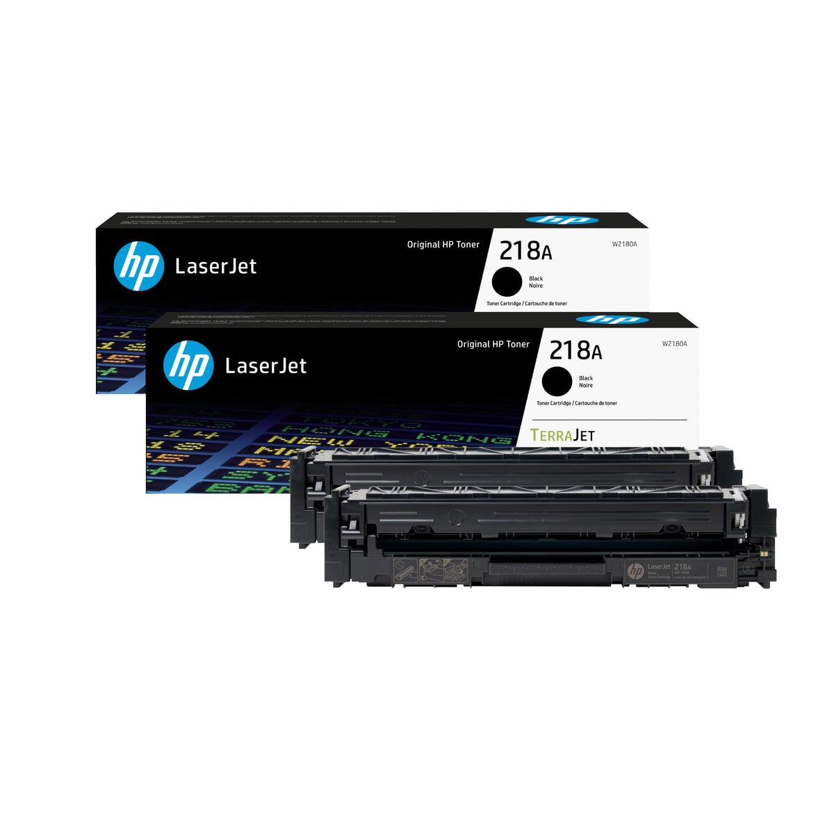 HP Ink 218A Black 2pk LaserJet Toner