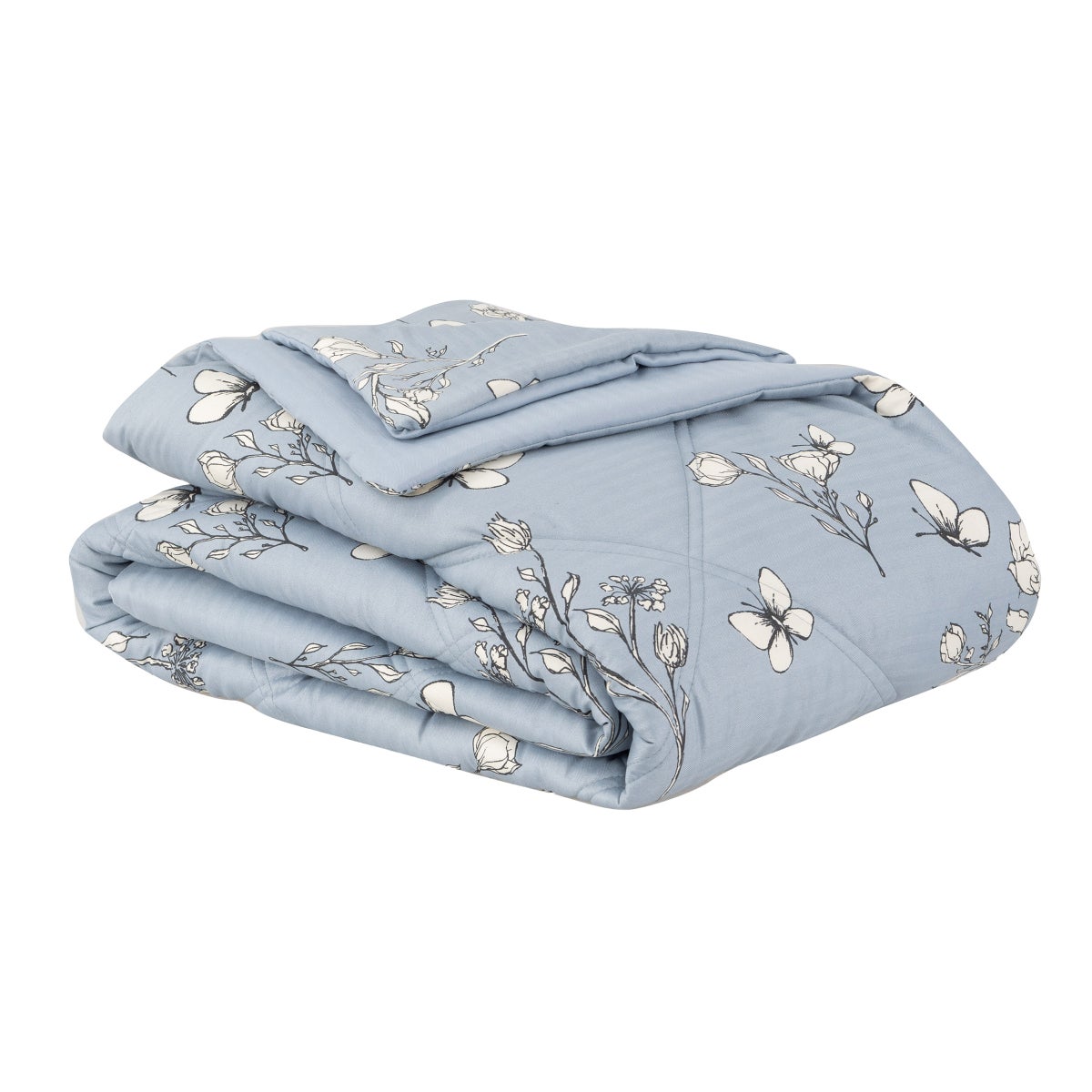 NEW - Herringbone Microfiber Down Alternative Blanket