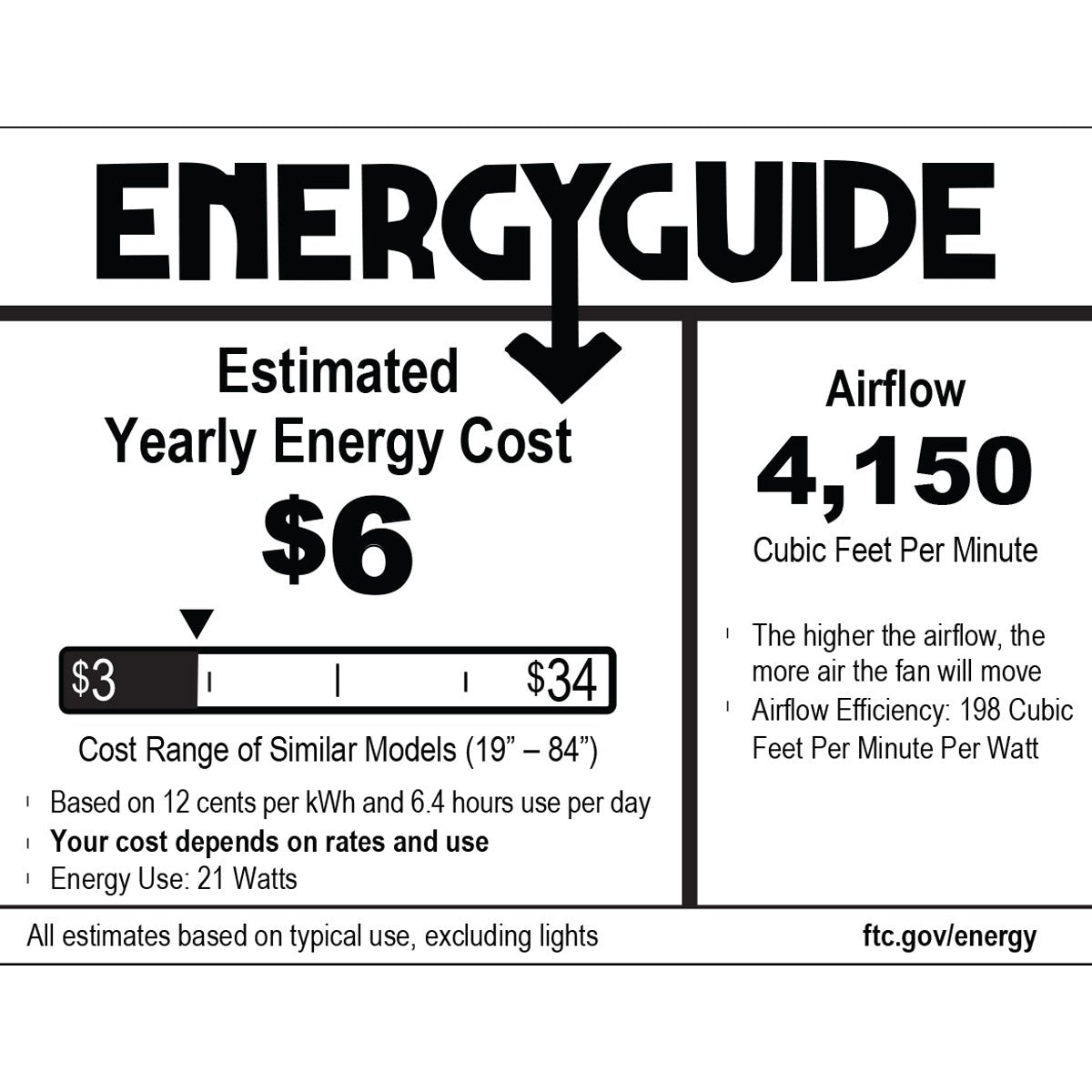 Hunter Anza 52” LED Ceiling Fan