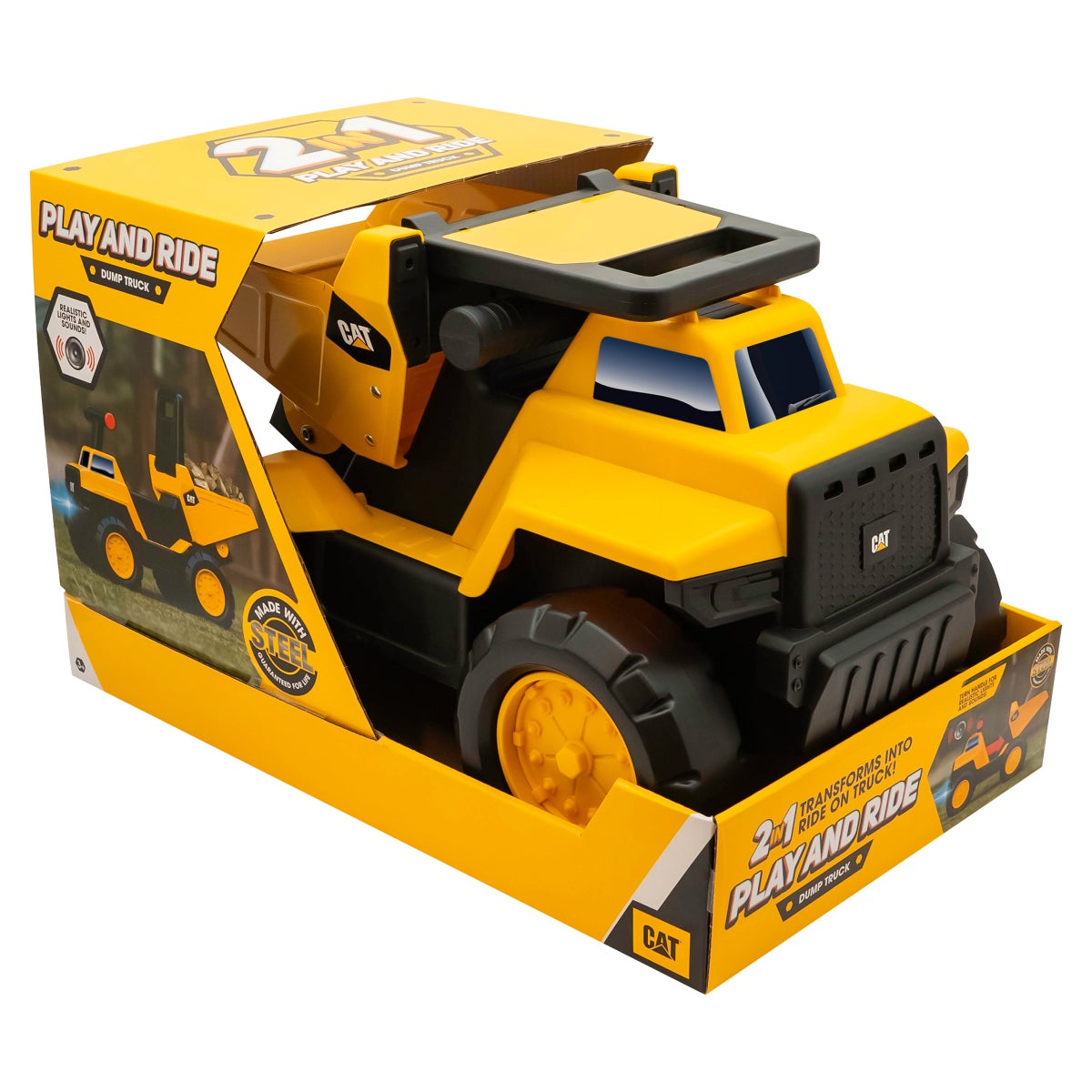 CAT Play and Ride Dump Truck - Retail $46