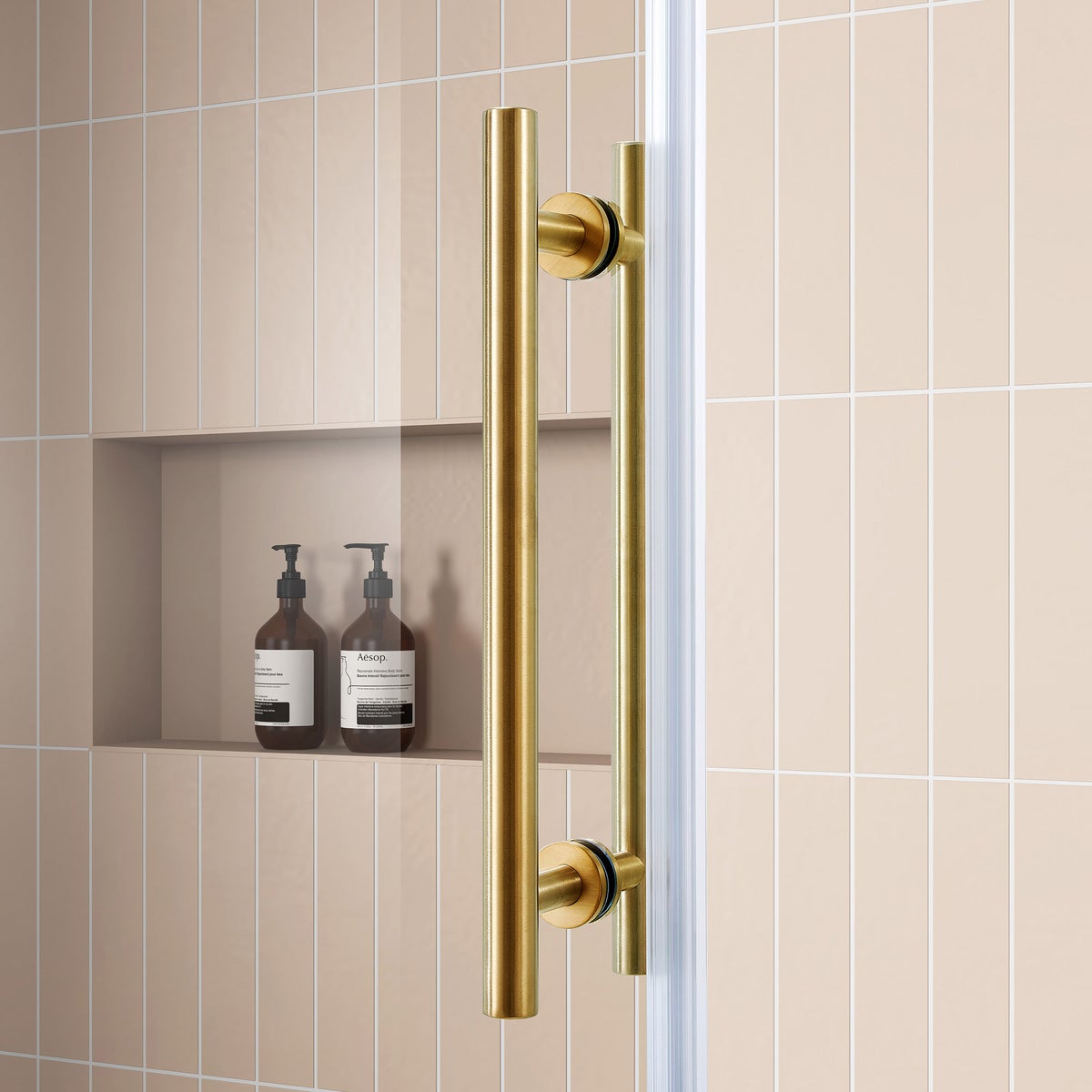 NEW - OVE Decors Renfrew Frameless Soft-close Sliding Shower Door