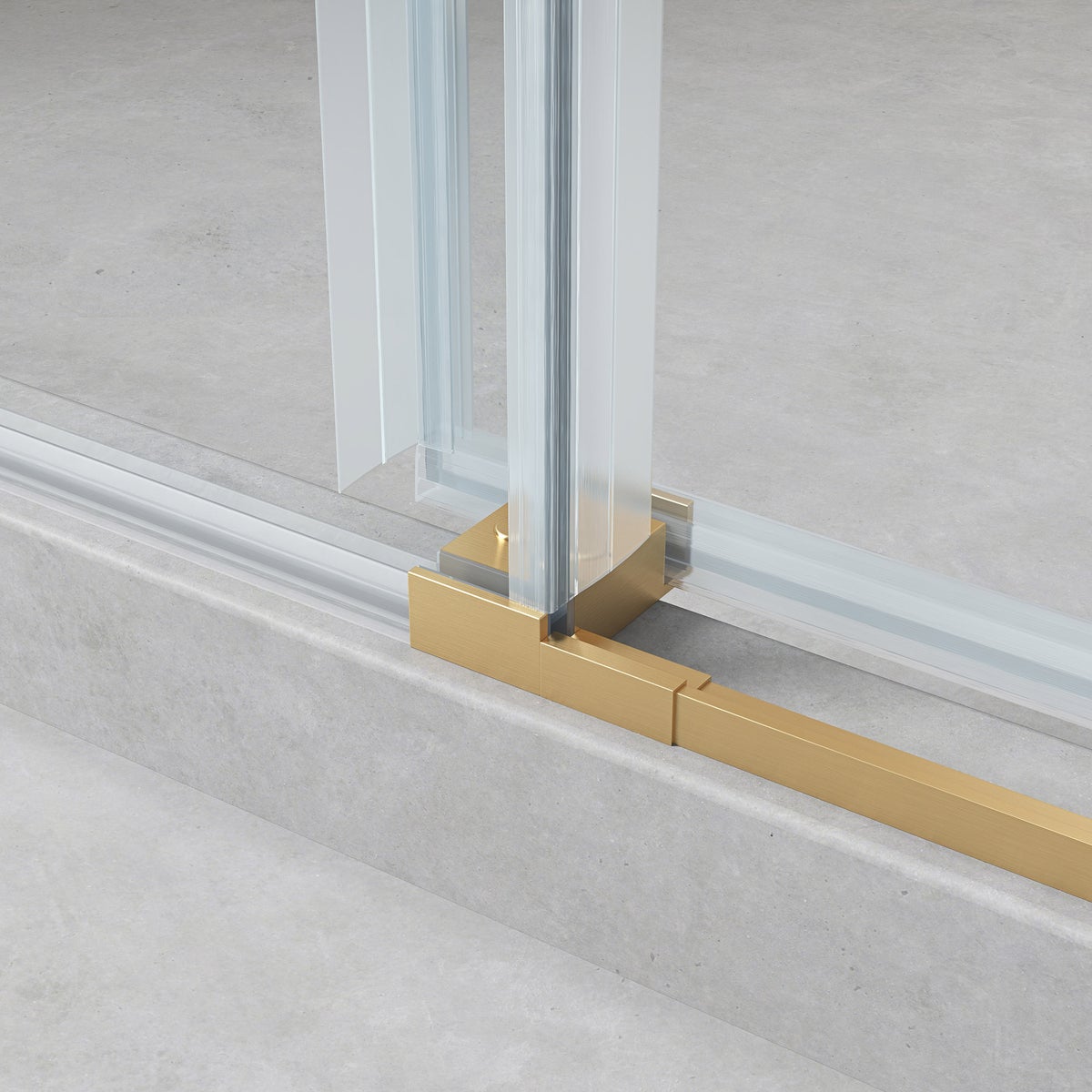 NEW - OVE Decors 60" Renfrew Frameless Soft-close Sliding Shower Door