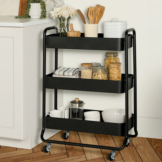 Neatfreak 3-Tier Extra-Wide Rolling Cart - Retail $47