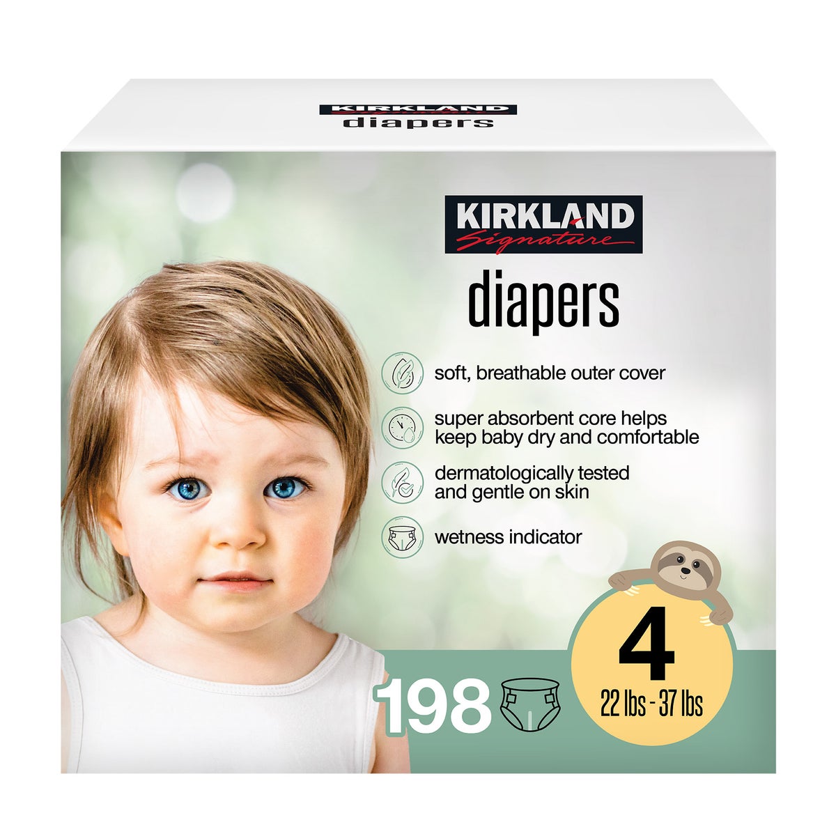 Kirkland Signature Diaper Sizes 4