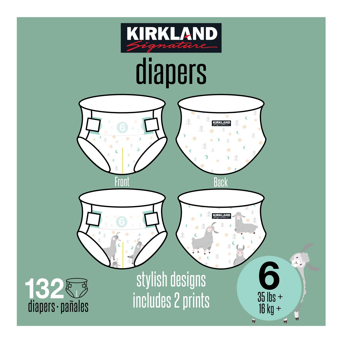 Kirkland Signature Diaper Sizes 6