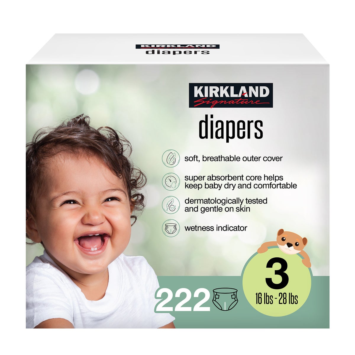 Kirkland Signature Diaper Sizes 3
