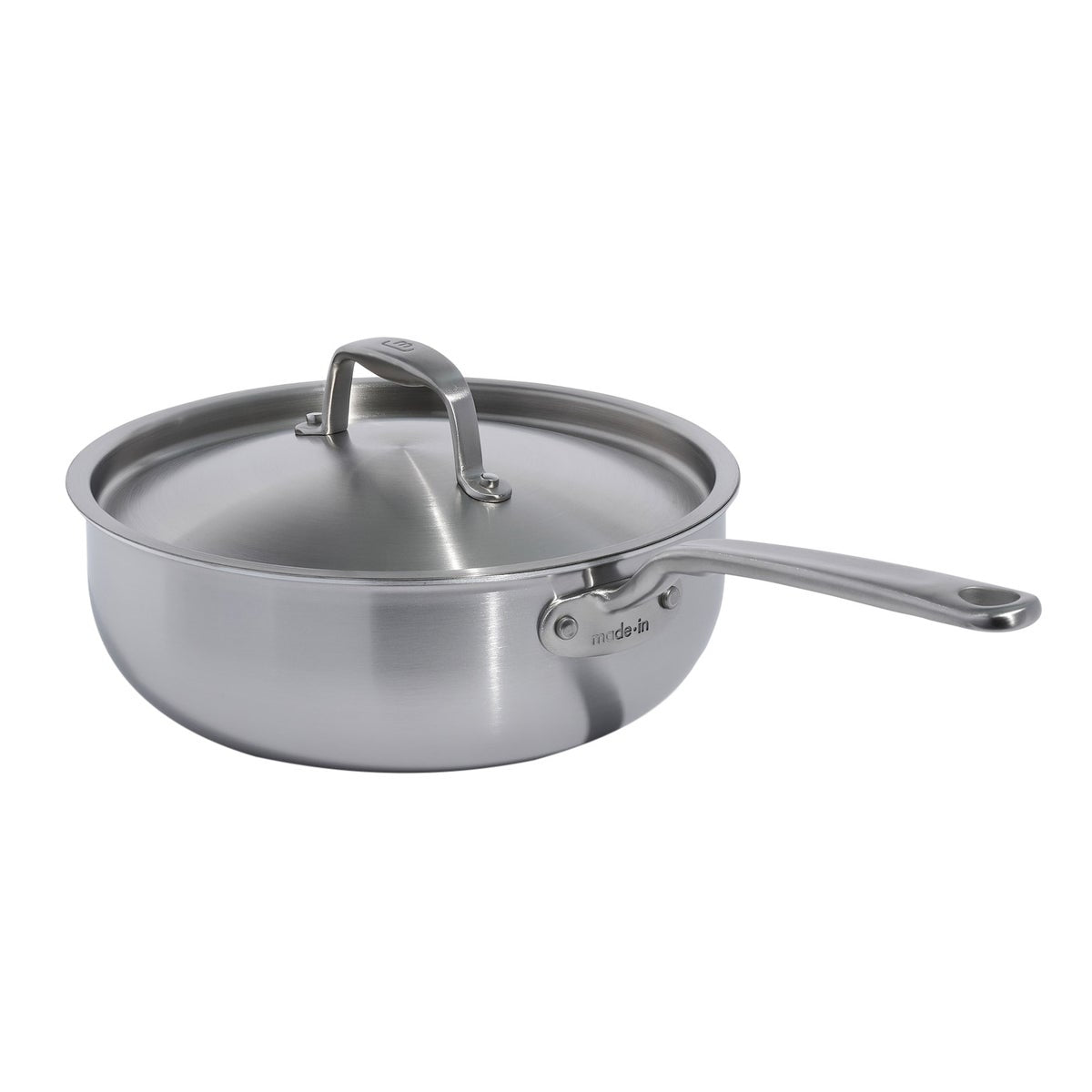 MADE IN 5-ply Stainless Steel 8-piece Cookware Set