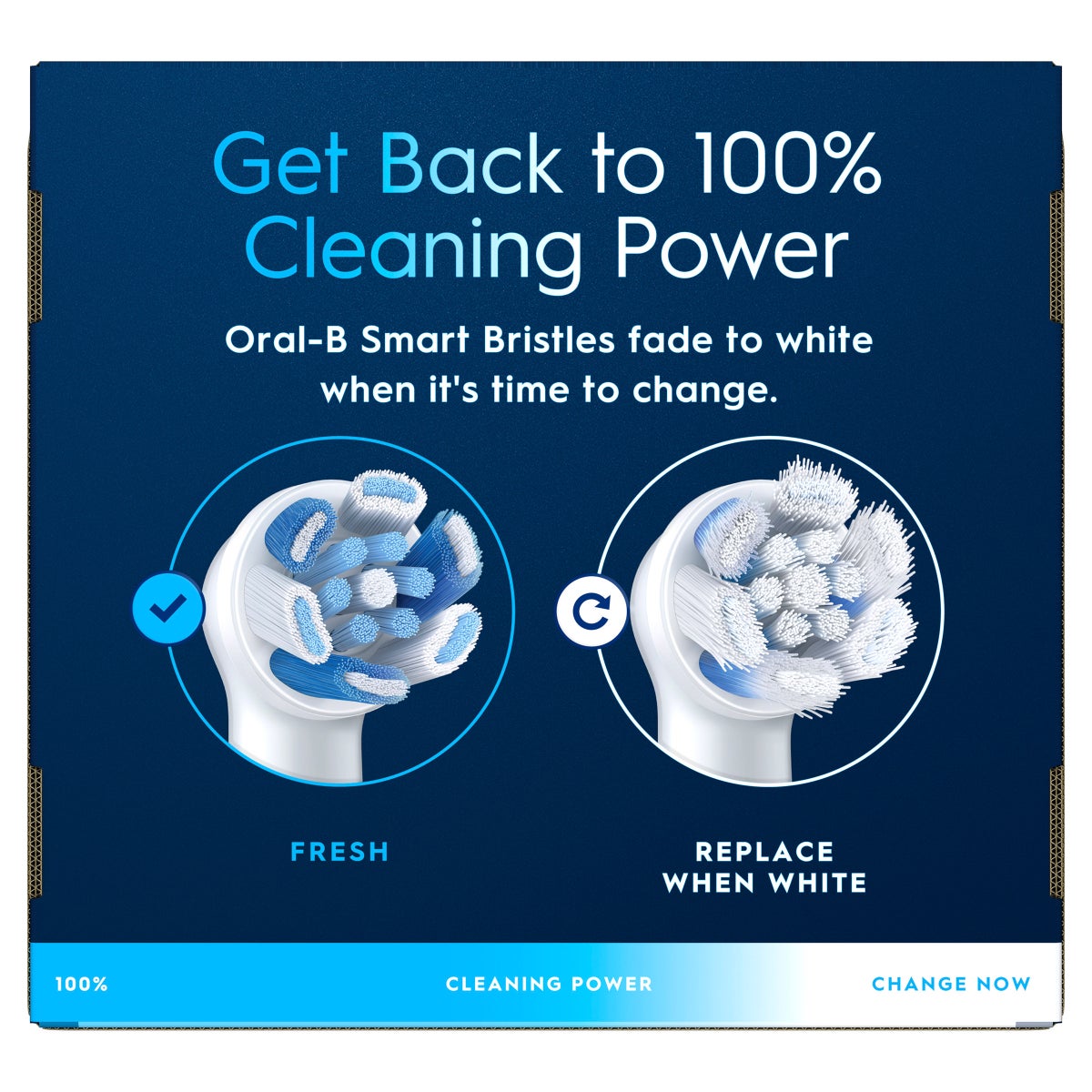 Oral-B iO Deep Clean Replacement Toothbrush Head, 9-count