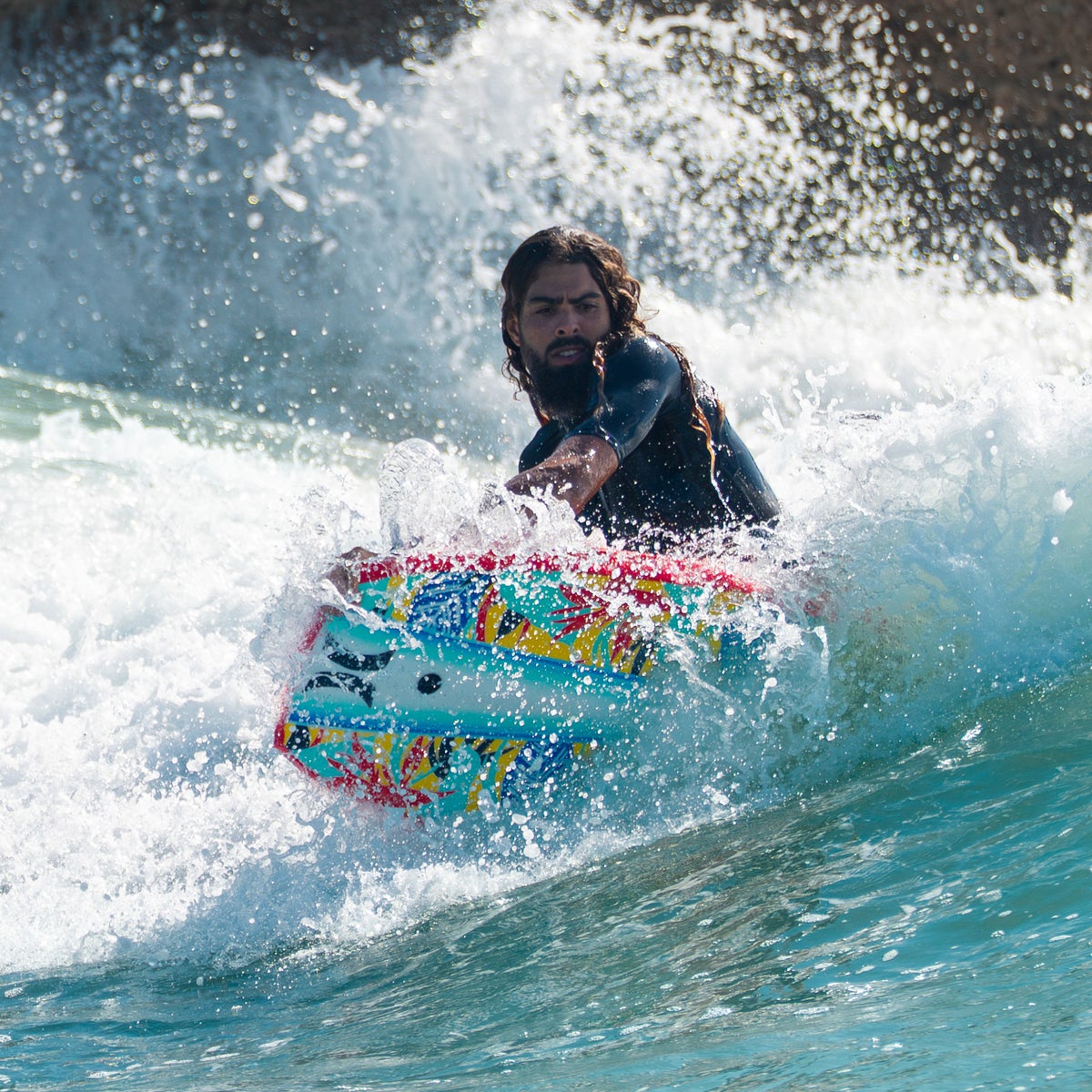 Hurley Phantom Blue Bodyboard, 42.5”