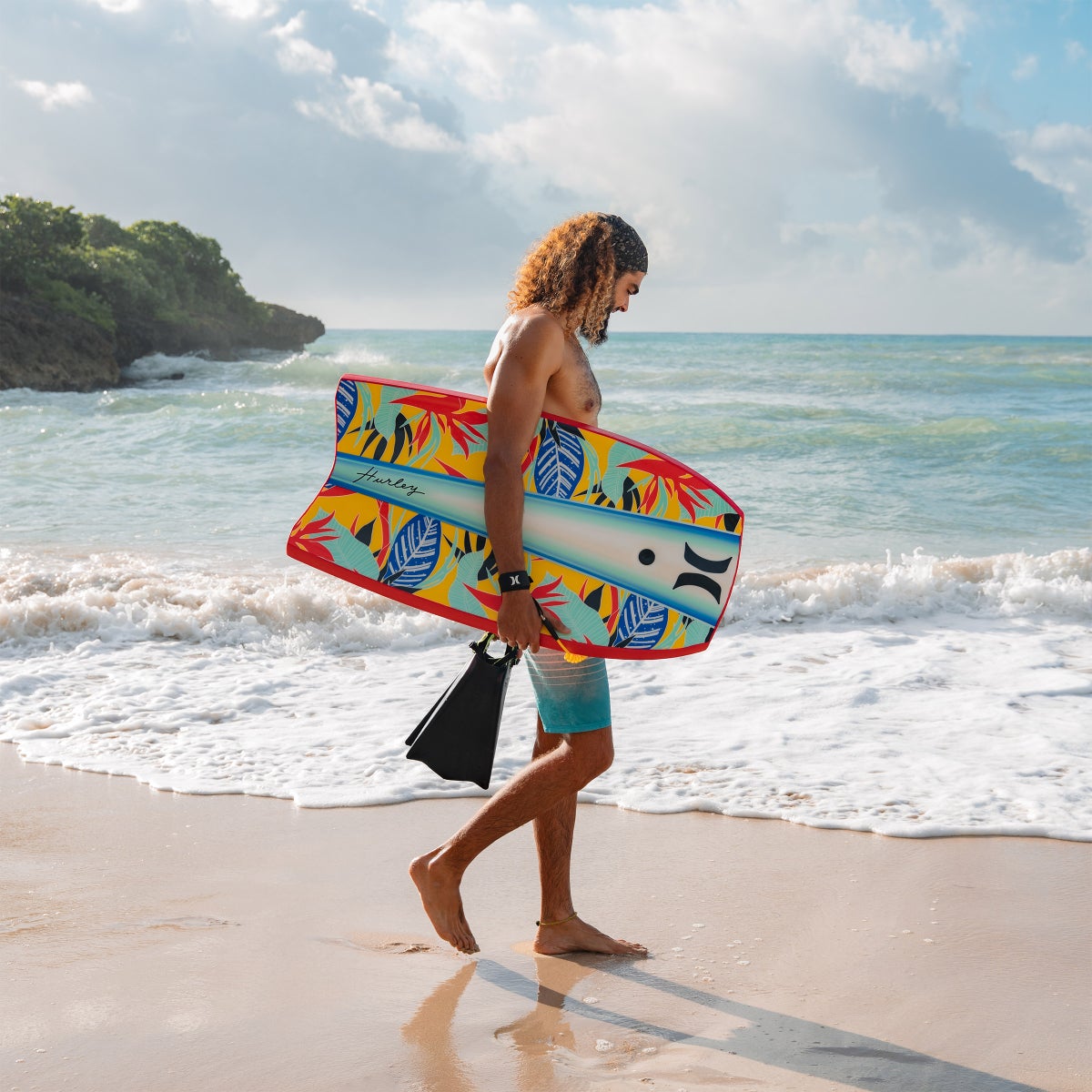 Hurley Phantom Blue Bodyboard, 42.5”