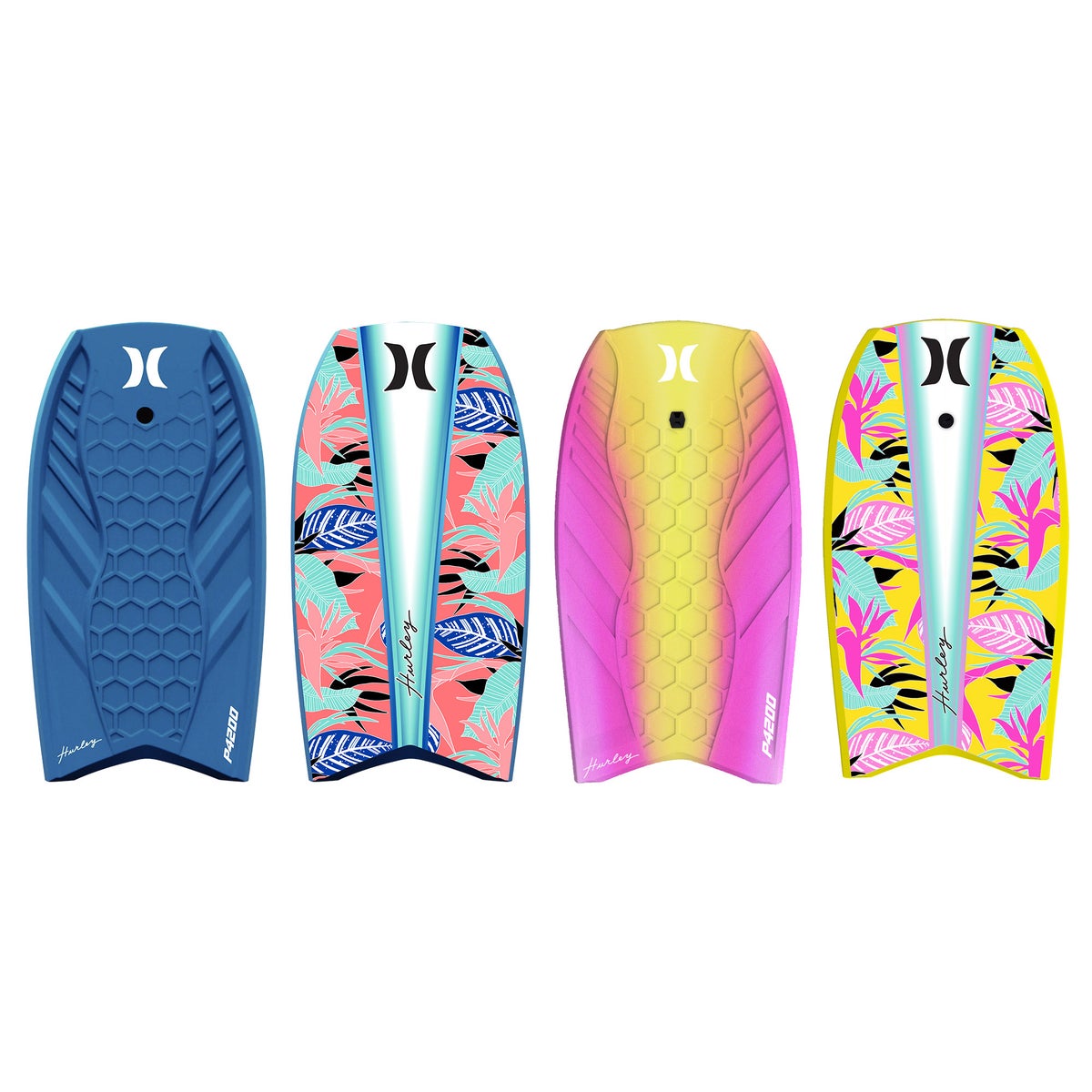 Hurley Phantom 2-pack Bodyboard, 42.5” - Blue/Pink