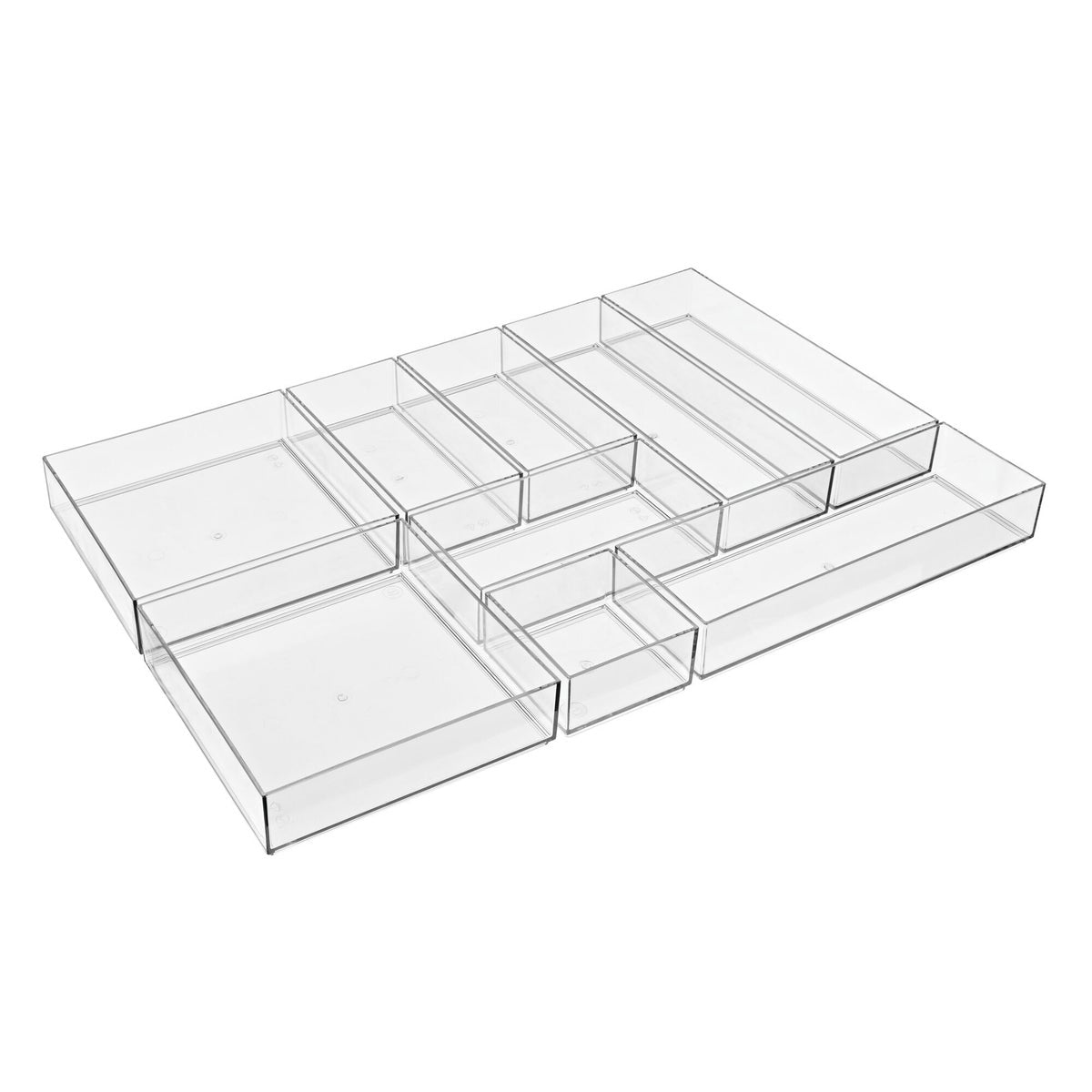 iDESIGN 9-piece Drawer Organizer Set - Retail $30