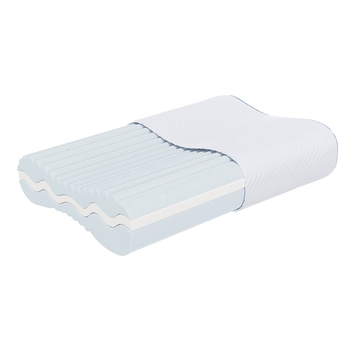 NEW - Bodipedic Adjustable Contour Memory Foam Bed Pillow