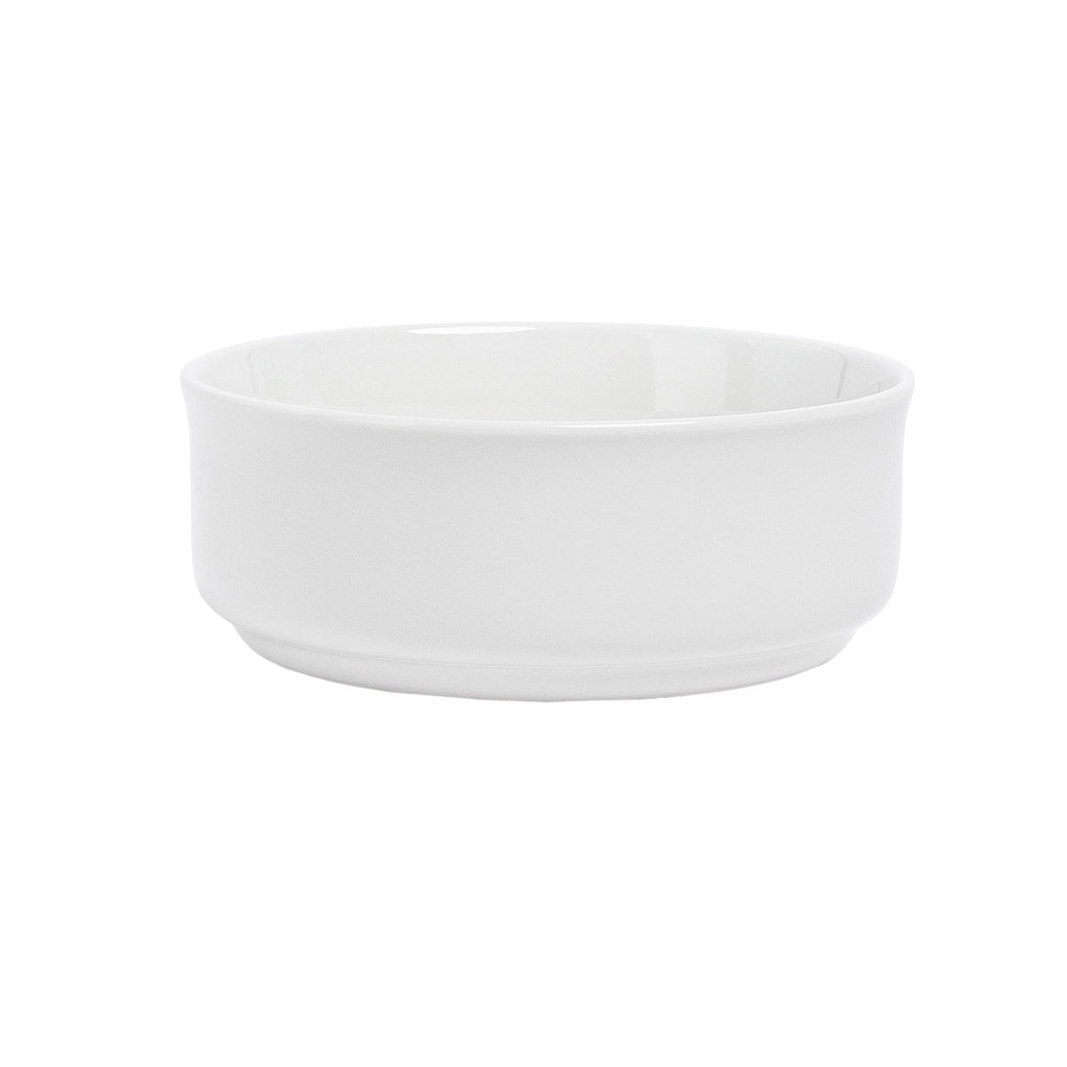 over&back Rimmed 12-piece Glossy Porcelain Dinnerware Set