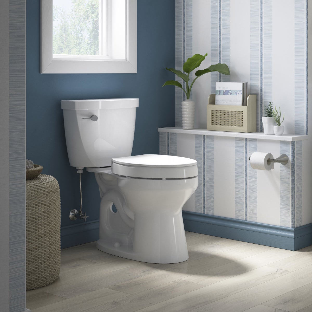 NEW - Kohler Border Elevated Quiet-close Toilet Seat