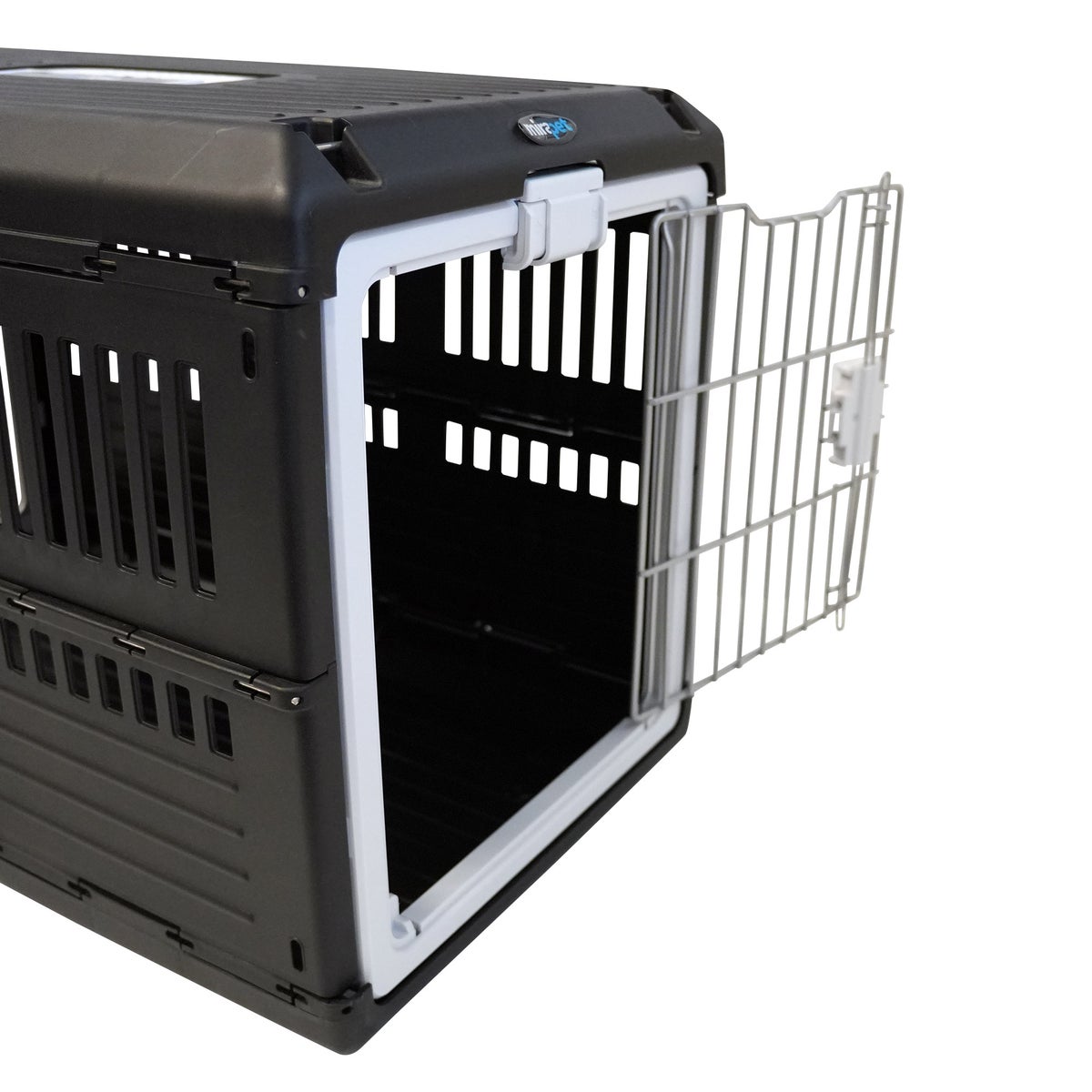 NEW - Mirapet Collapsible Pet Crate Bundle, Medium
