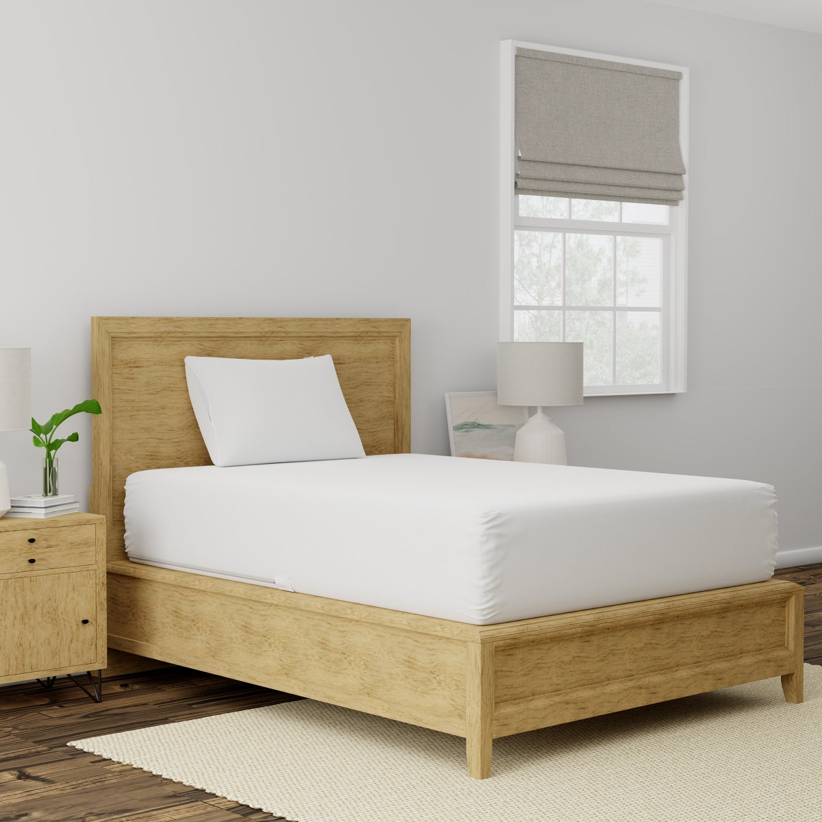 AllerEase Ultimate Cotton Mattress and Pillow Protector Bed Bundle, Twin