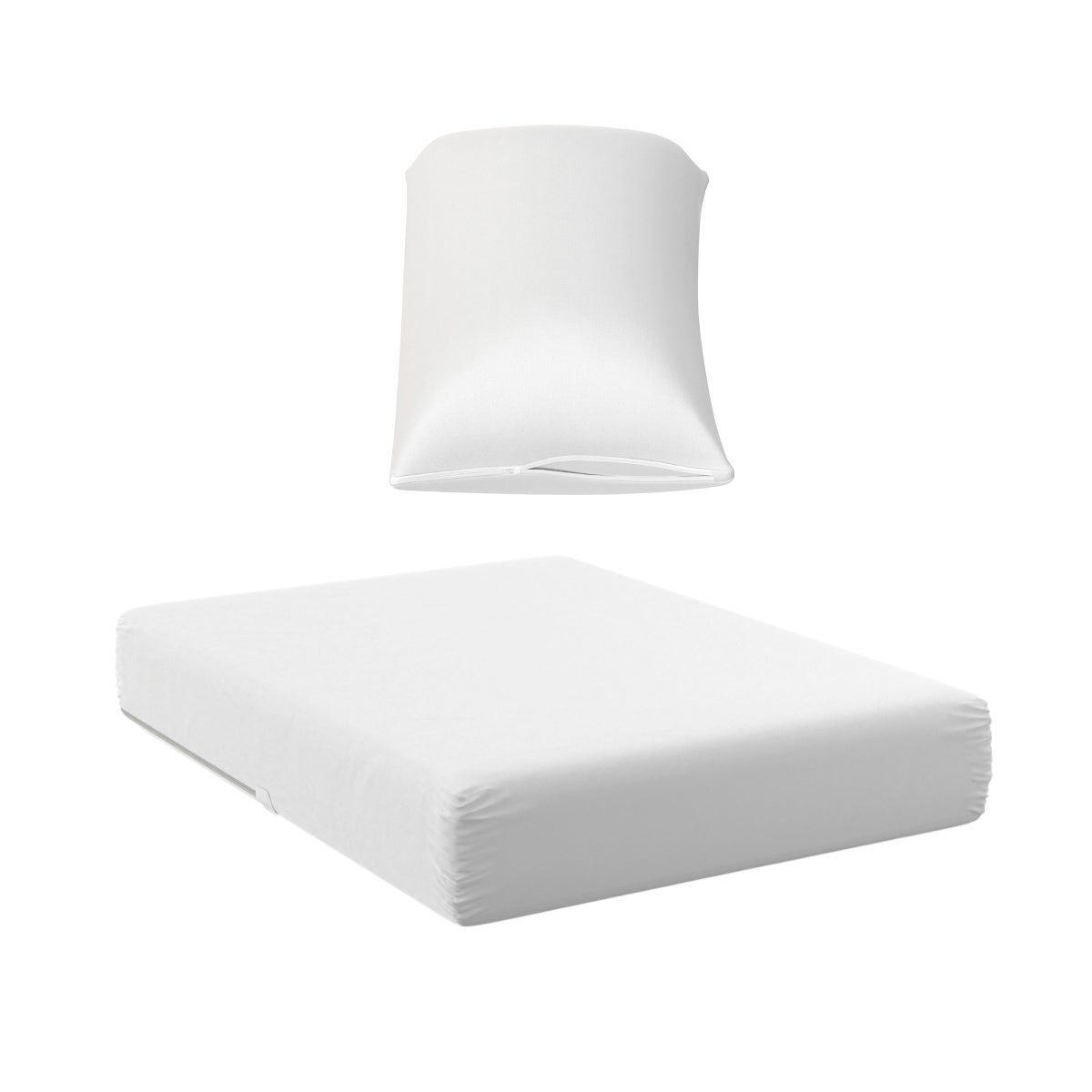 AllerEase Ultimate Cotton Mattress and Pillow Protector Bed Bundle, Twin