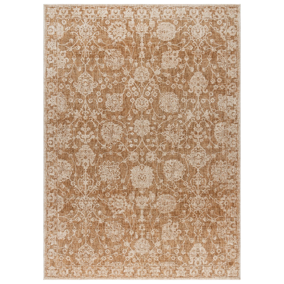 NEW - Gertmenian Avalon Rug Collection, Sabine Copper, Rug Size: 5 ft. 3 in. x 7 ft.