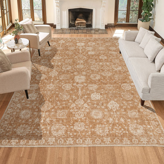 NEW - Gertmenian Avalon Rug Collection, Sabine Copper 8' 8" x 13'