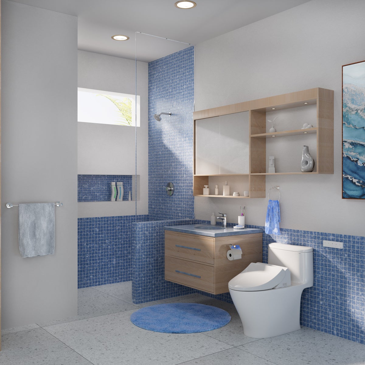 TOTO Washlet Elongated Bidet Seat with SoftClose Lid - Retail $400