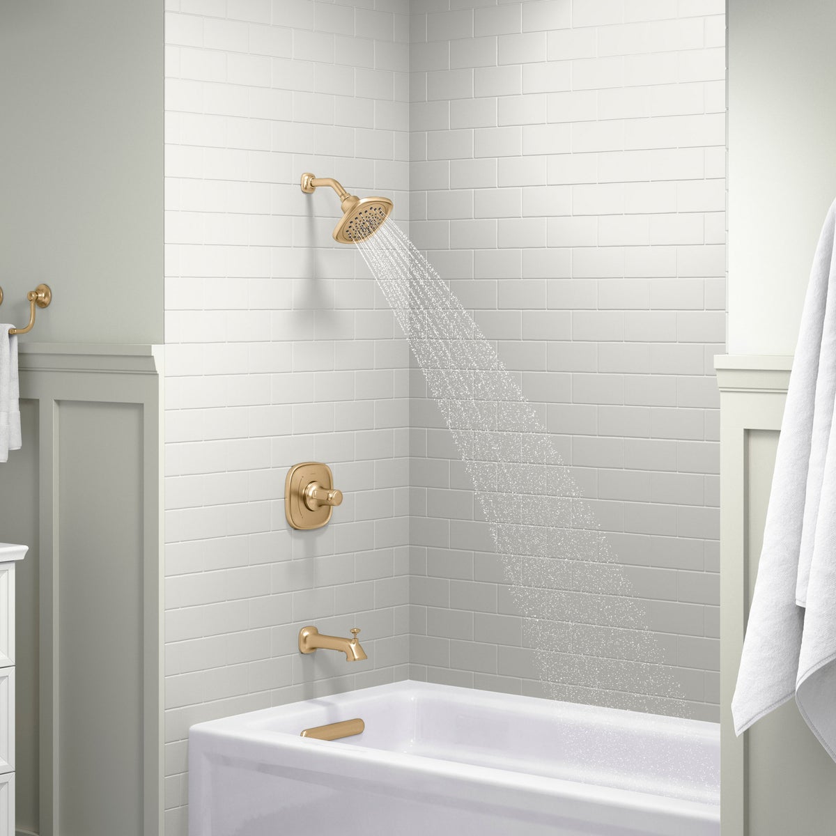 NEW - Kohler Terzet Rite-temp Bath and Shower Trim Set