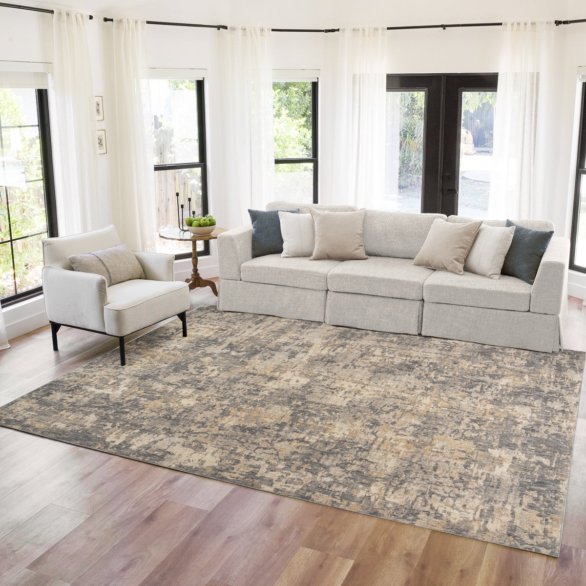 Gertmenian Avalon Rug Collection, Peyton Gray, 7 ft. 10 in. x 10 ft.