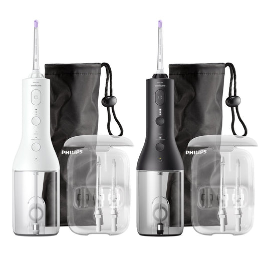 NEW - Philips Sonicare Cordless Rechargeable Power Water Flosser, 2-pack