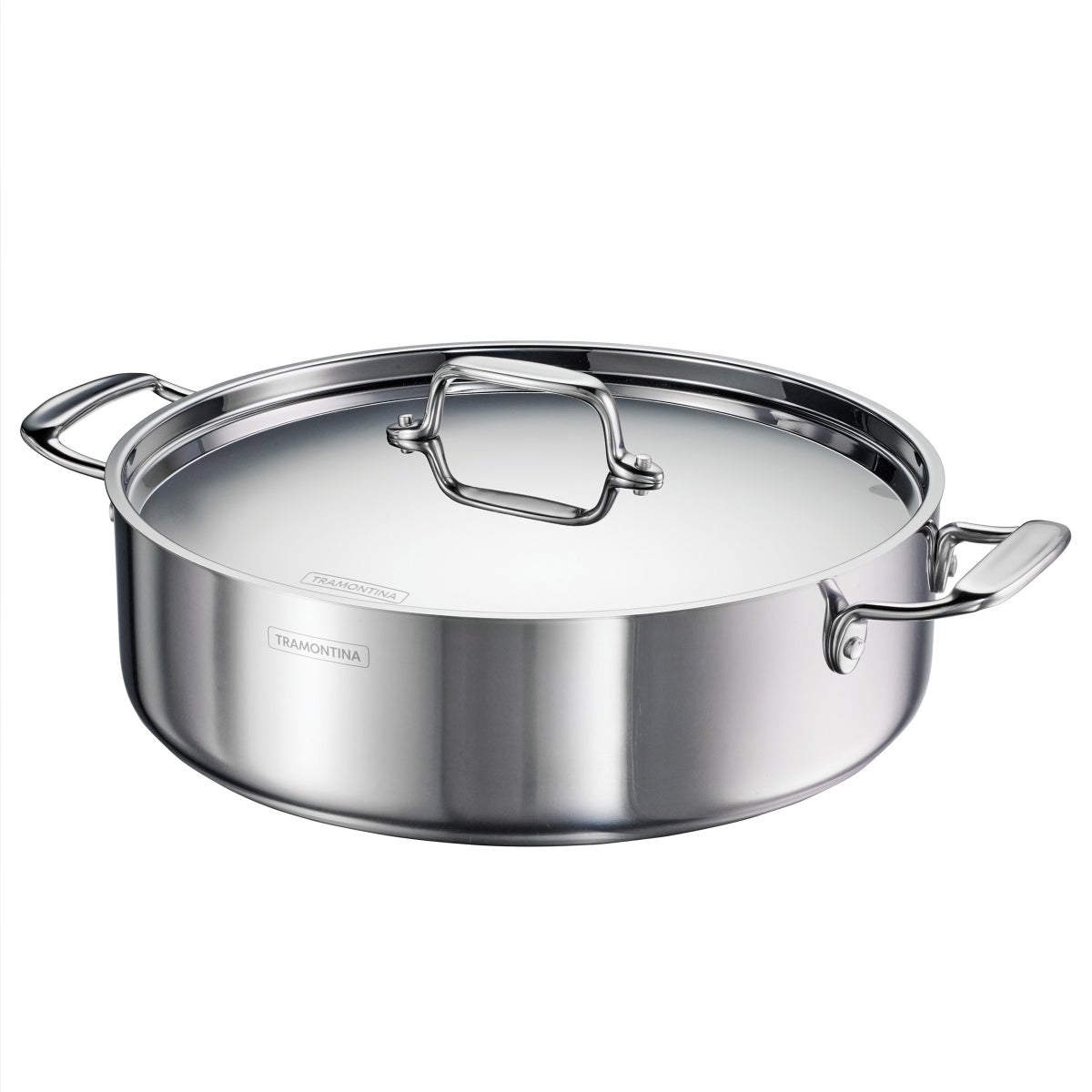 NEW - Tramontina 6.5 Qt Covered Casserole, 12-inch Dosa Tawa & Tadka Set