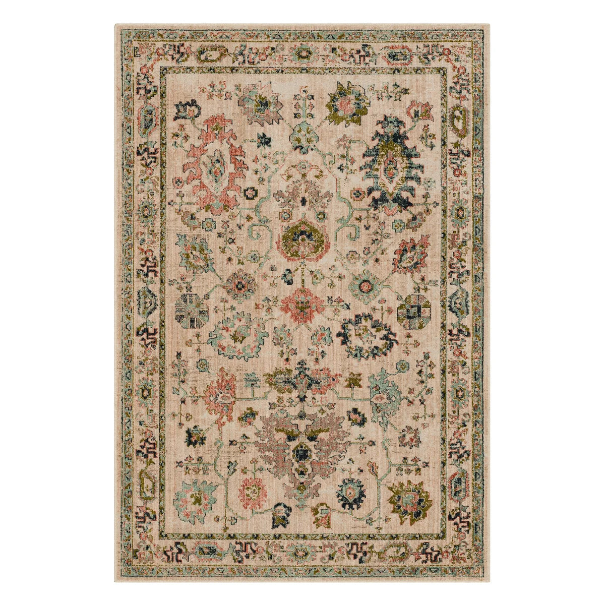 NEW - Mohawk 5x7 Home Vintage Inspired Mortimer Area Rug - Retail $199