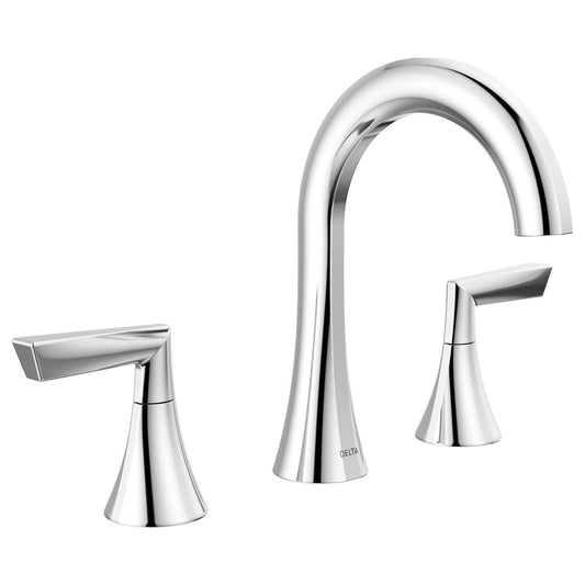NEW - Delta Rinna Two Handle Widespread Bathroom Faucet