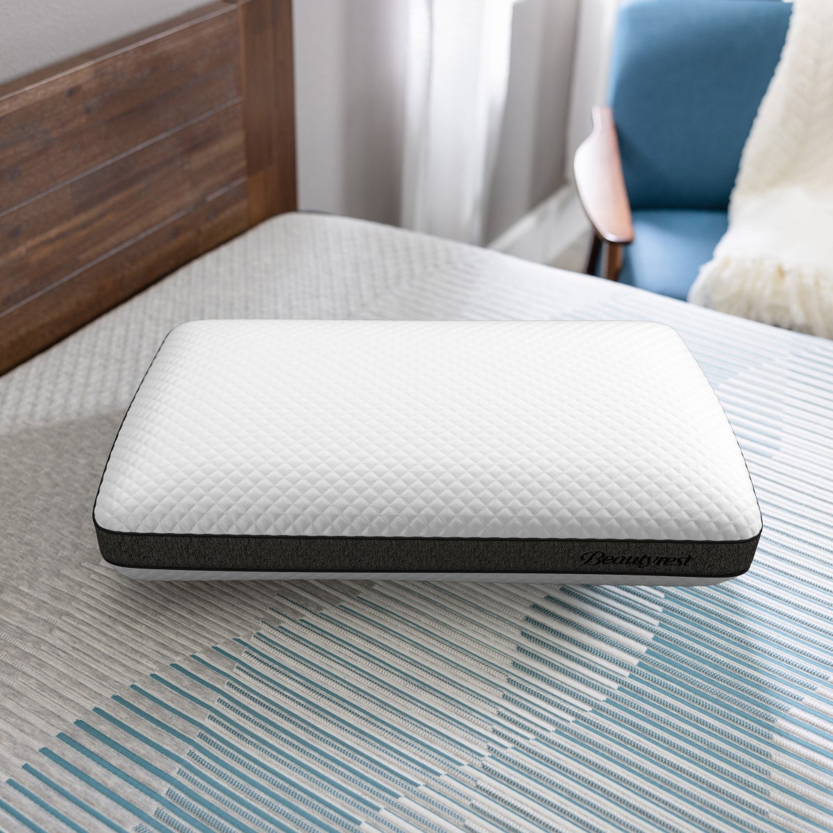 Beautyrest Black Diamond Memory Foam Pillow with AquaCool Technology