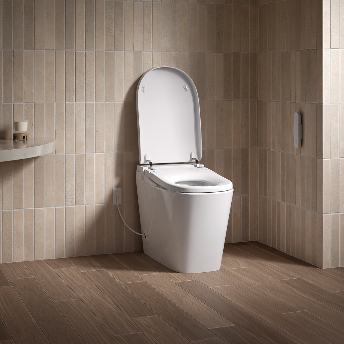 NEW - Kohler Fora One-piece Elongated Smart Toilet, Dual-flush