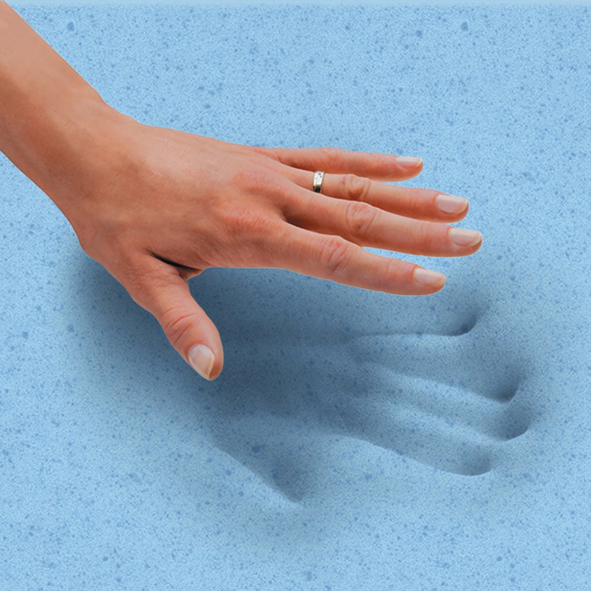 NEW - Twin Novaform Soothing Cool Plus Gel Memory Foam Mattress Topper