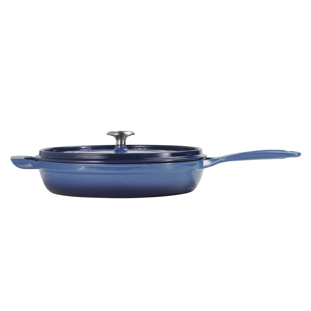 Tramontina 12" Enameled Cast Iron Skillet with Lid