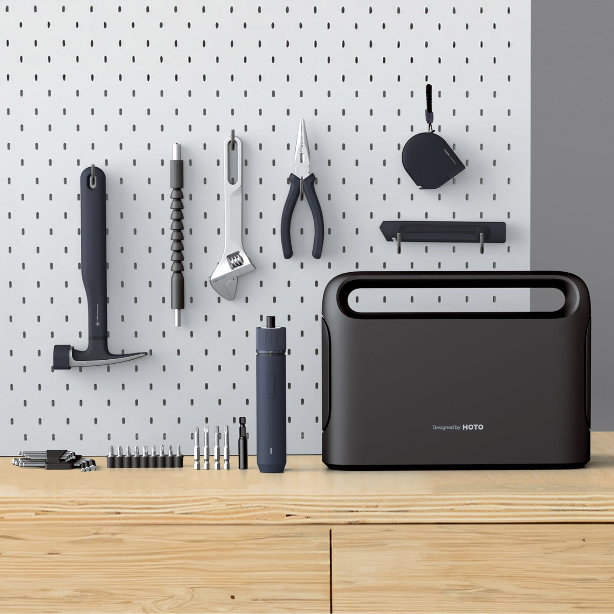 HOTO 40-piece Household Tool Kit