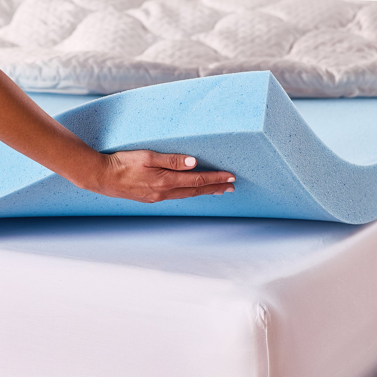 NEW - Novaform King Pillow Top Gel Memory Foam Mattress Topper
