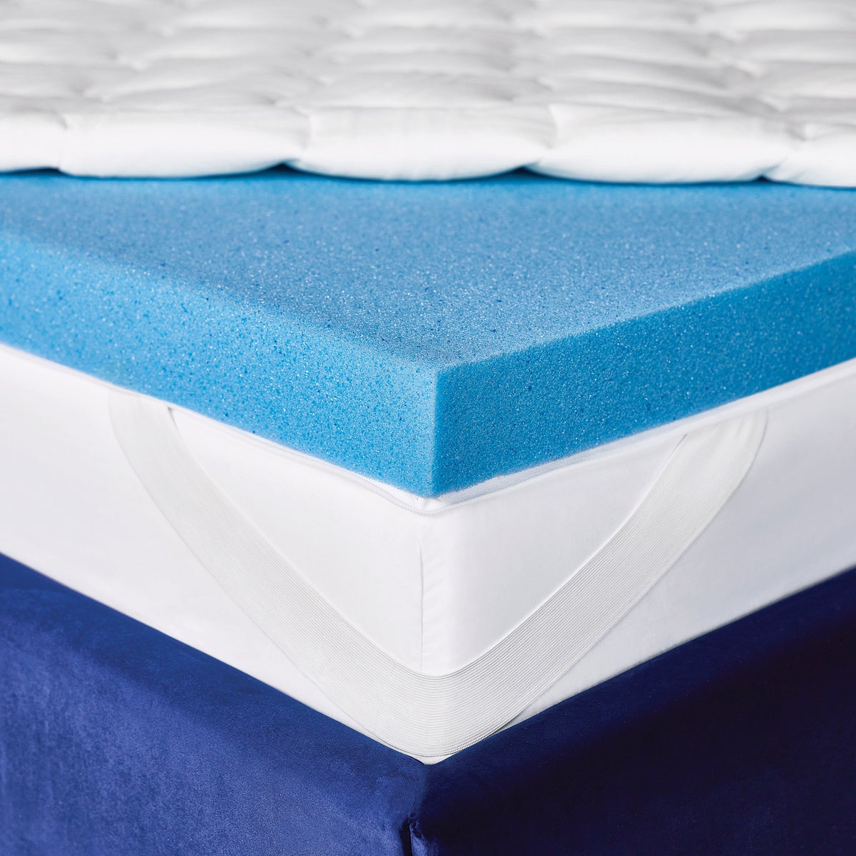 Twin - Novaform ComfortGrande Plus Advanced Gel Memory Foam Mattress Topper - Retail $135